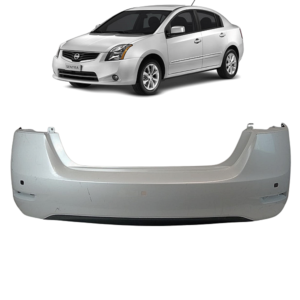 Parachoque Traseiro Nissan Sentra 2013 2014 2015