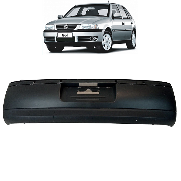 Parachoque Traseiro Volkswagen Gol G3 2002 Paralelo