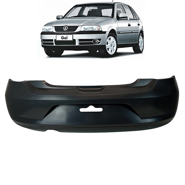 Parachoque Traseiro Volkswagen Gol G6 Paralelo