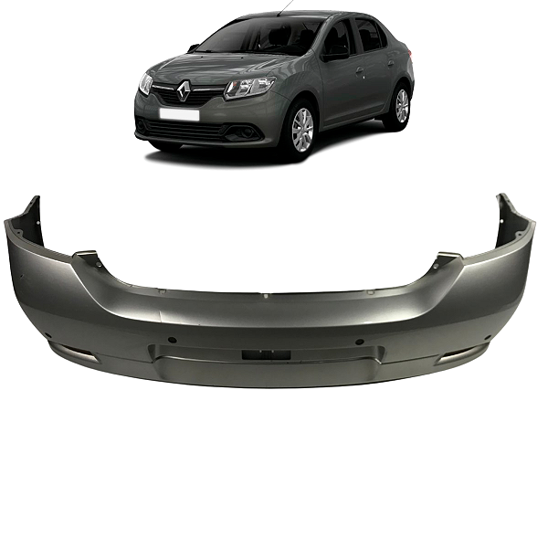 Parachoque Traseiro Renault Logan 1.6 2017 2018 2019