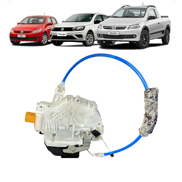 Fechadura Porta Dianteira Esquerda VW Gol Saveiro Voyage 2020