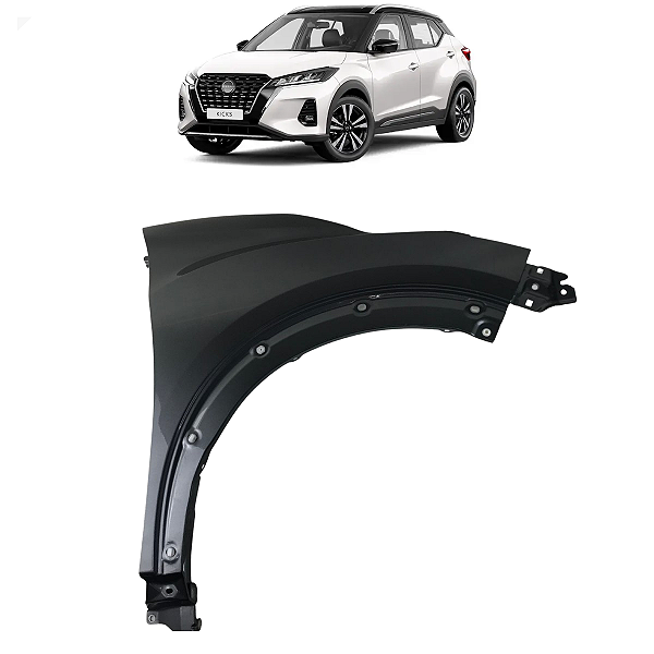 Paralama Direito Nissan Kicks 1.6 2019 2020 2021
