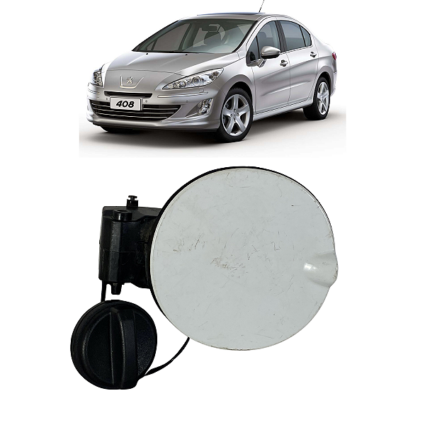 Portinhola Tampa Tanque Combustível Peugeot 408 2011 a 2017