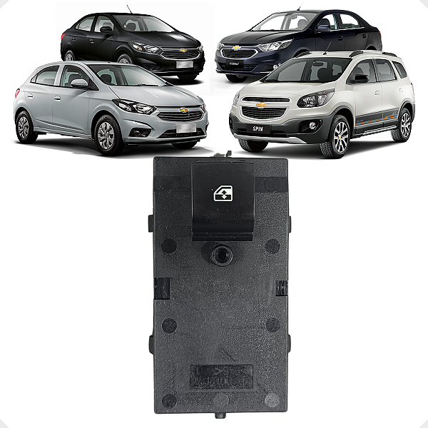 Botão Vidro Dianteiro Direito Gm Cobalt Onix Prisma Spin