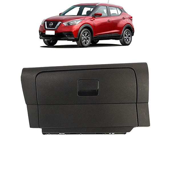 Porta Luvas Nissan Kicks 1.6 2016 2017 2018 2019 a 2024