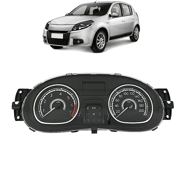 Painel Instrumentos Renault Sandero Logan 2007 2008 a 2014