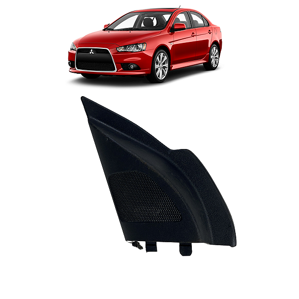 Acabamento Interno Retrovisor Esquerdo Lancer 2011 a 2016