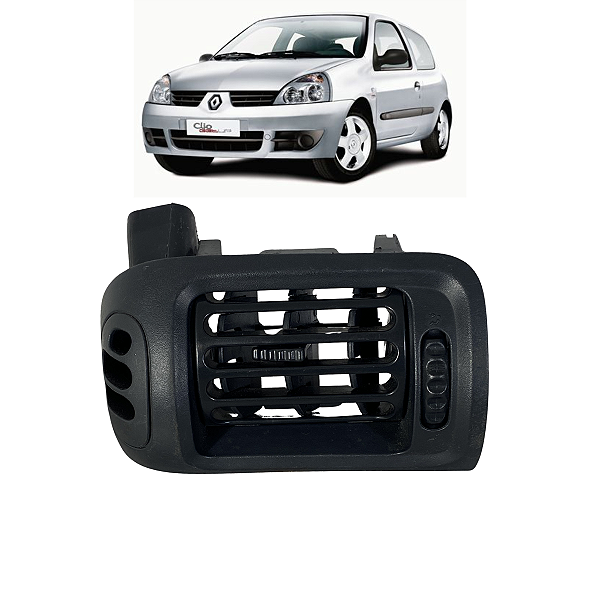 Difusor Ar Esquerdo Renault Clio 2001 2002 2003 2004 a 2015
