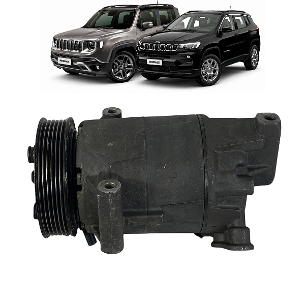 Compressor Ar Condicionado Compass Renegade 1.8 2016 a 2021