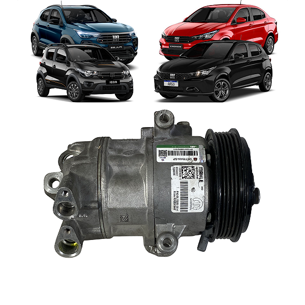 Compressor Ar Condicionado Fiat Mobi Pulse Argo 1.0 1.3 2024