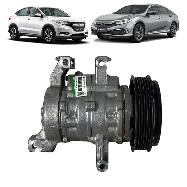 Compressor Ar Condicionado Honda Civic HR-V 2016 a 2021