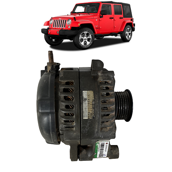 Alternador Jeep Wrangler JK 3.6 2012 2013 2014 2015 a 2018