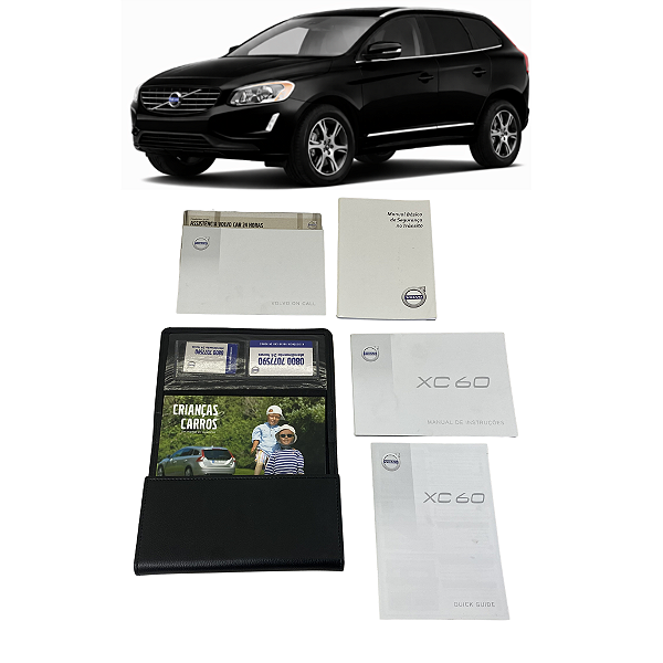 Manual Do Proprietario Volvo Xc60 2.0 T5 2014 a 2017