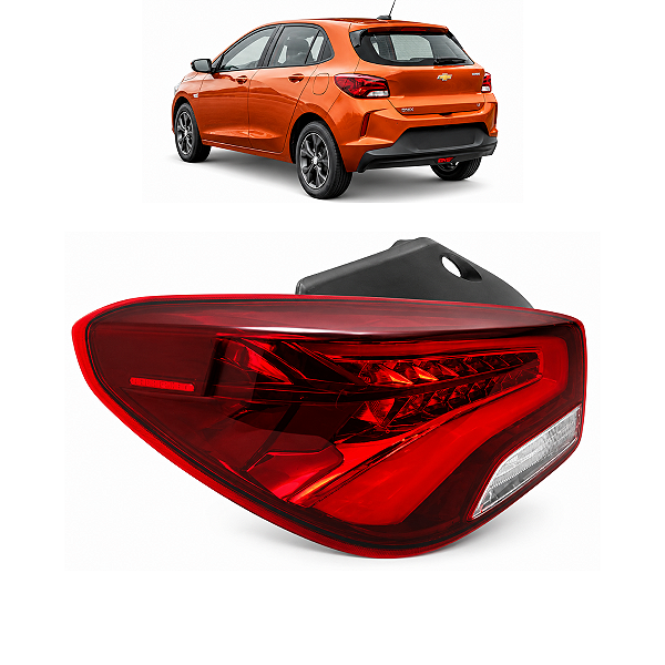 Lanterna Esquerda Chevrolet Onix 2021 2022 2023 2024 Detalhe