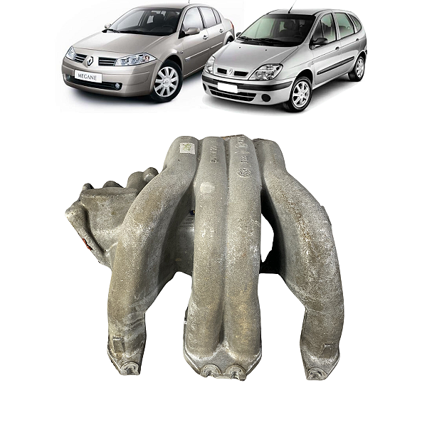 Coletor Admissão Renault Scenic Megane 2.0 1998 1999 a 2002