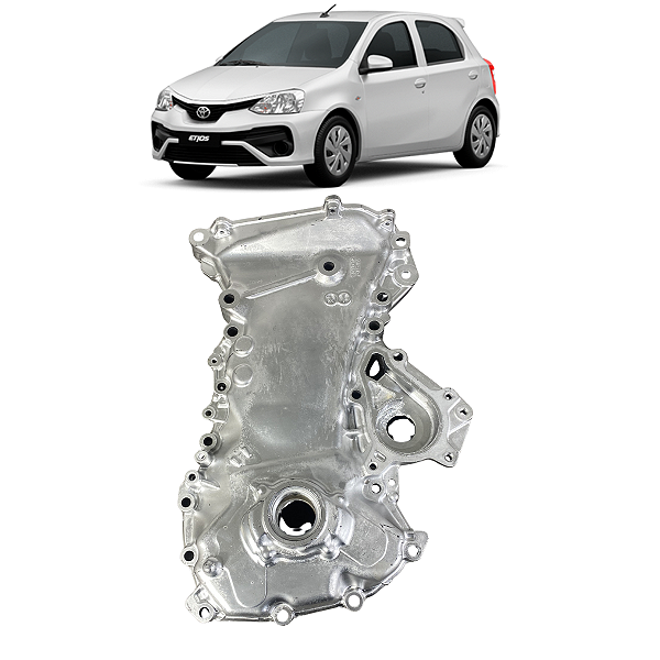 Tampa Motor Bomba Óleo Toyota Etios 1.5 2016 2017 a 2021