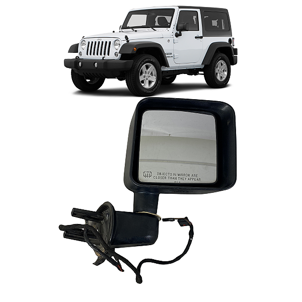 Retrovisor Direito Jeep Wrangler Sport 2014 2015 2016