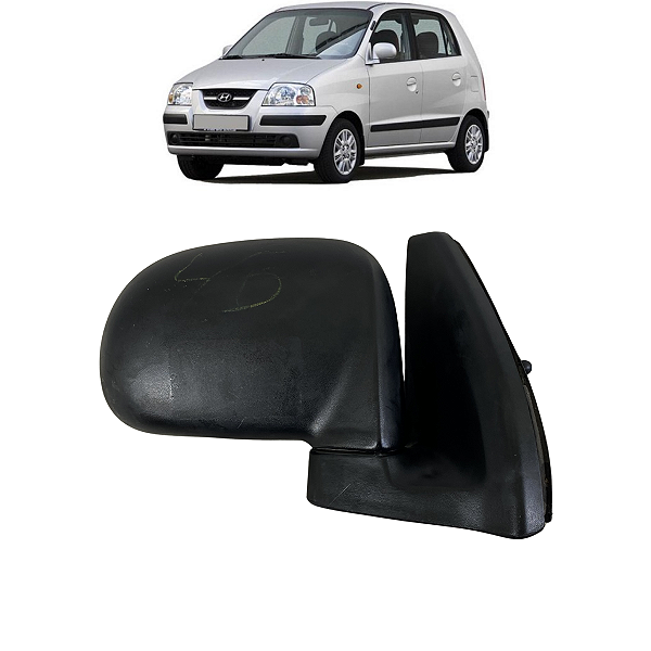 Retrovisor Manual Direito Hyundai Atos Prime 2000 a 2003
