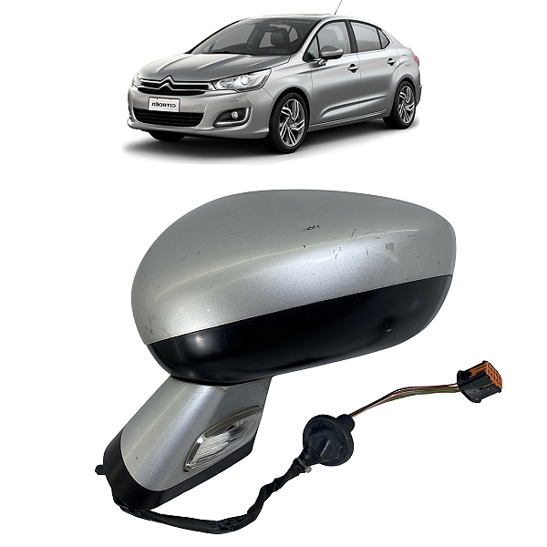 Retrovisor Esquerdo Citroen C4 Lounge 2017 2018 2019