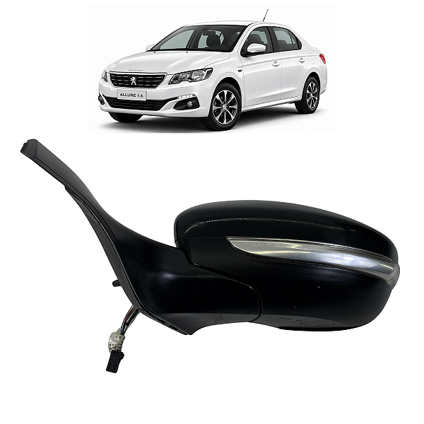 Retrovisor Esquerdo Peugeot Allure 1.6 2021 2022 2023