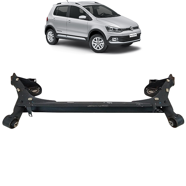 Eixo Traseiro Volkswagen Crossfox 2011 2012 2013 2014