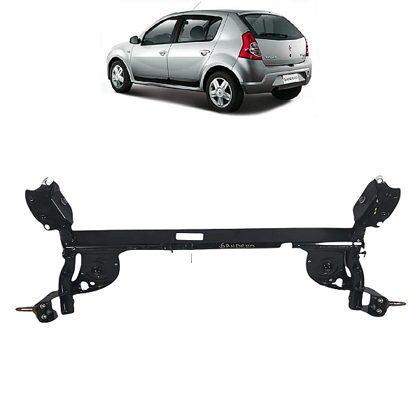 Eixo Traseiro Renault Sandero 2008 2009 2010 2011 a 2014
