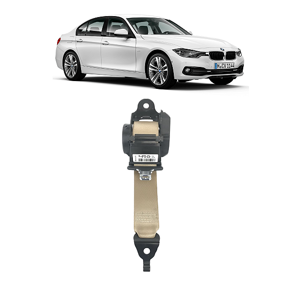 Cinto Segurança Central Traseiro BMW 320i 2013 2014 2015