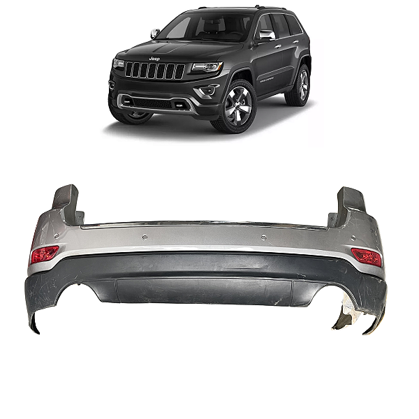 Parachoque Traseiro Jeep Grand Cherokee 3.0 2014 2015 2016