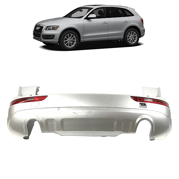 Parachoque Traseiro Audi Q5 3.2 V6 FSI 2010 2011 Detalhe