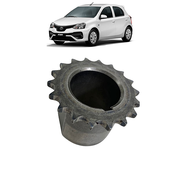 Engrenagem Eixo Virabrequim Toyota Etios 2016 2017 a 2021