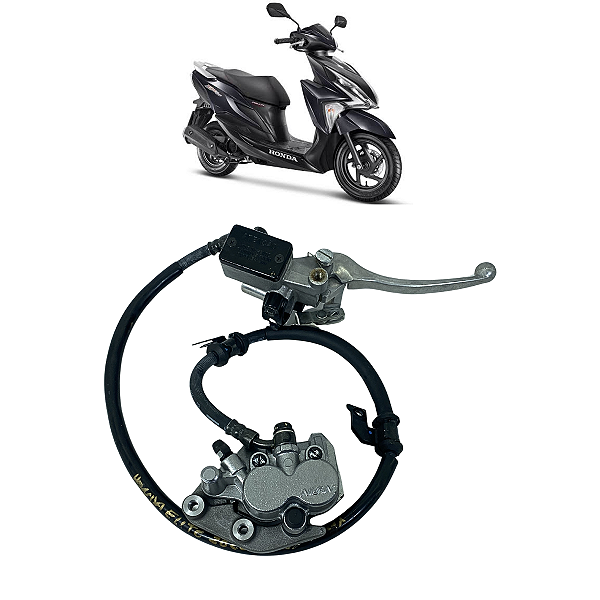 Conjunto Freio Honda Elite 125 125cc 2019 2020 2021 a 2024