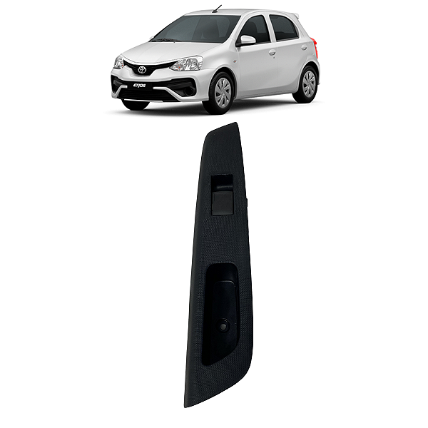 Comando Vidro Traseiro Direito Toyota Etios 2013 2014 2015