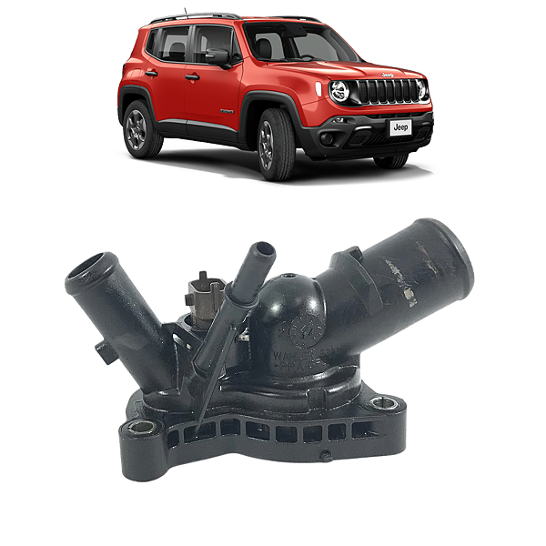 Flange Válvula Termostática Jeep Renegade 1.8 16V 2020
