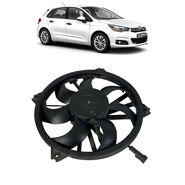 Ventoinha Radiador Citroen C4 Exclusive 2.0 2010 2011 a 2015