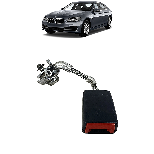 Engate Cinto Traseiro Direito BMW 528i 2012 2013 2014 2015
