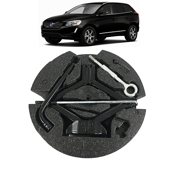 Kit Macaco Chave Roda Volvo Xc60 2012 2013 2014 2015 2016