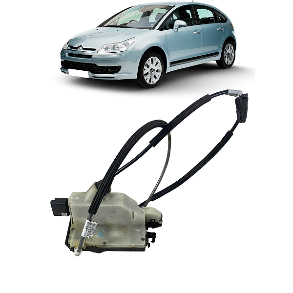 Fechadura Porta Traseira Esquerda Citröen C4 2013 2014 2015