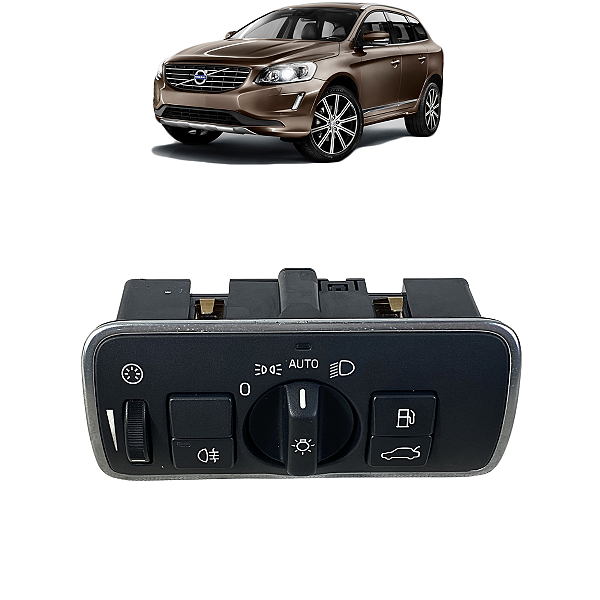 Botão Comando Farol Volvo XC60 2.0 2014 2015 2016 2017