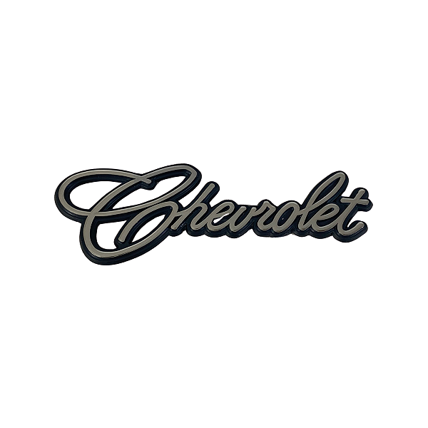 Emblema Letreiro Manuscrito Chevrolet