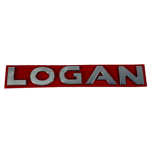 Letreiro Emblema Manuscrito Renault Logan