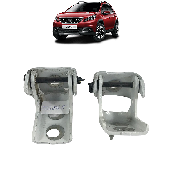 Par Dobradiça Porta Traseira Direita Peugeot 2008 2018 2019