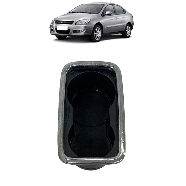 Porta Copos Chery Cielo 2009 2010 2011 2012 2013 2014 a 2026