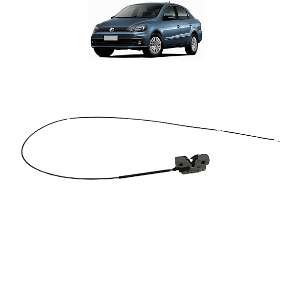 Fechadura Abertura Capô VW Gol 2016 2017 2018 2019 a 2023