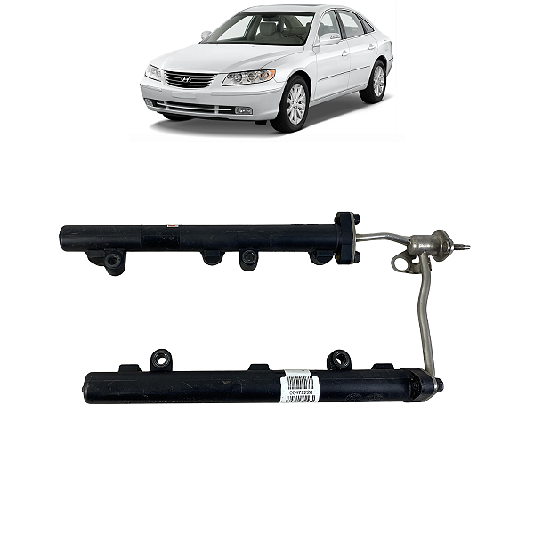 Flauta Bico Injetor Hyundai Azera 3.3 V6 2006 2007 a 2011
