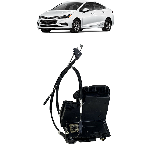 Fechadura Porta Dianteira Esquerda Chevrolet Cruze 2021