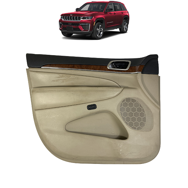 Forro Porta Dianteira Esquerda Grand Cherokee 2011 a 2013