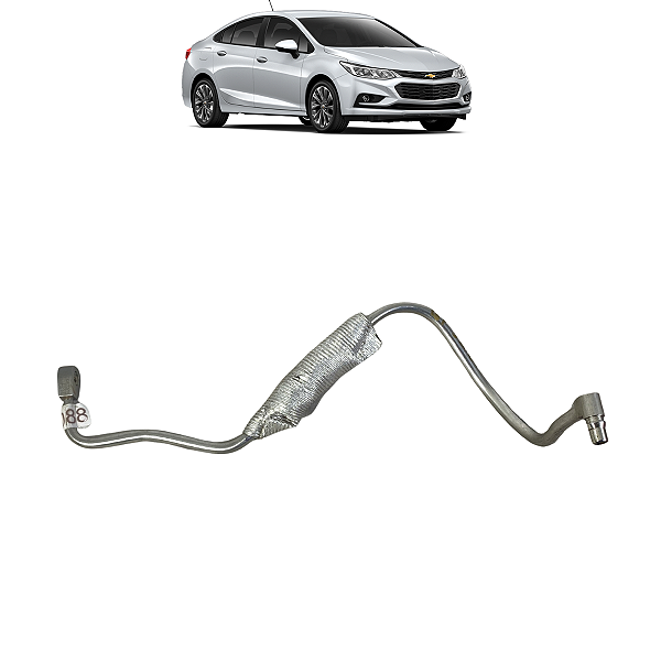 Tubo Refrigerador Óleo Turbina Cruze 1.4 Turbo 2017 a 2019