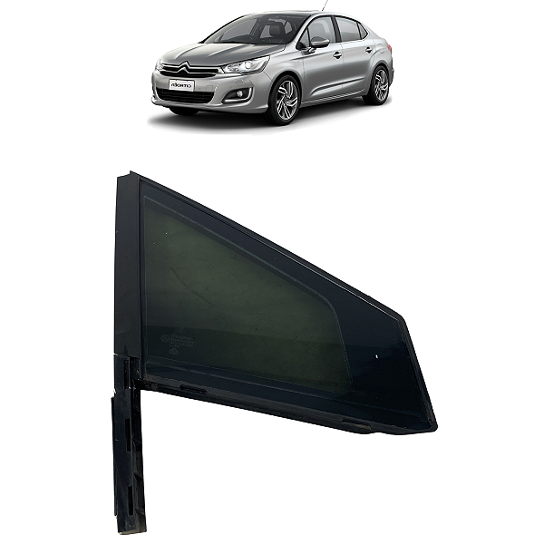 Vidro Fixo Traseiro Direito Citroen C4 2011 2012 2013 2014