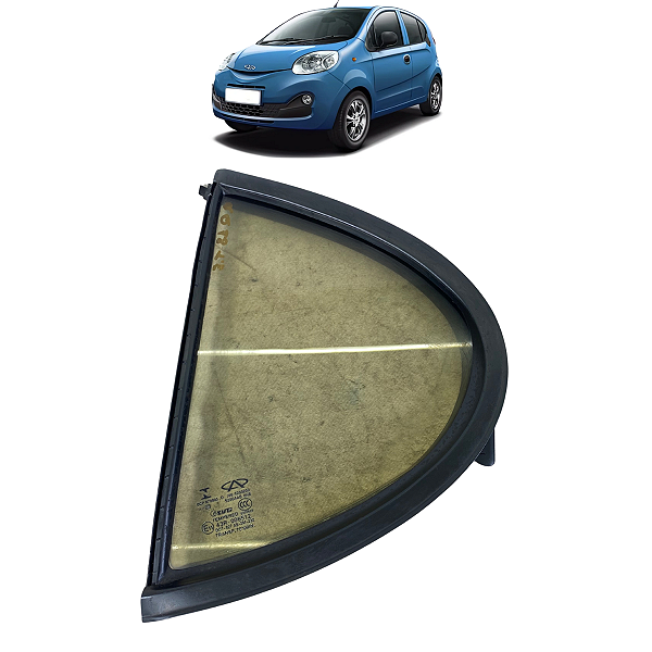 Vidro Fixo Porta Traseiro Esquerdo Chery QQ 2018 2019