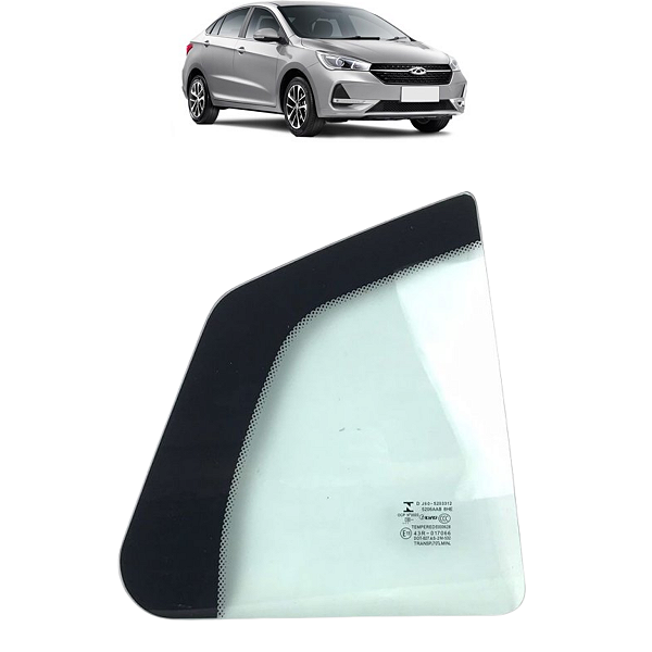 Vidro Fixo Traseiro Direito Chery Arrizo 1.5 2018 2019 2020